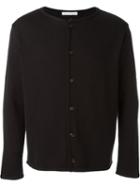 Société Anonyme Buttoned Cardigan, Men's, Size: Large, Black, Cotton