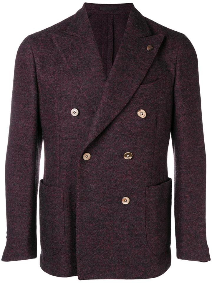 Gabriele Pasini Double Breasted Blazer - Black