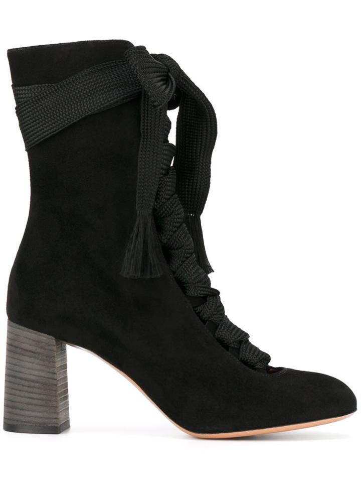 Chloé 'harper' Ankle Boots - Black