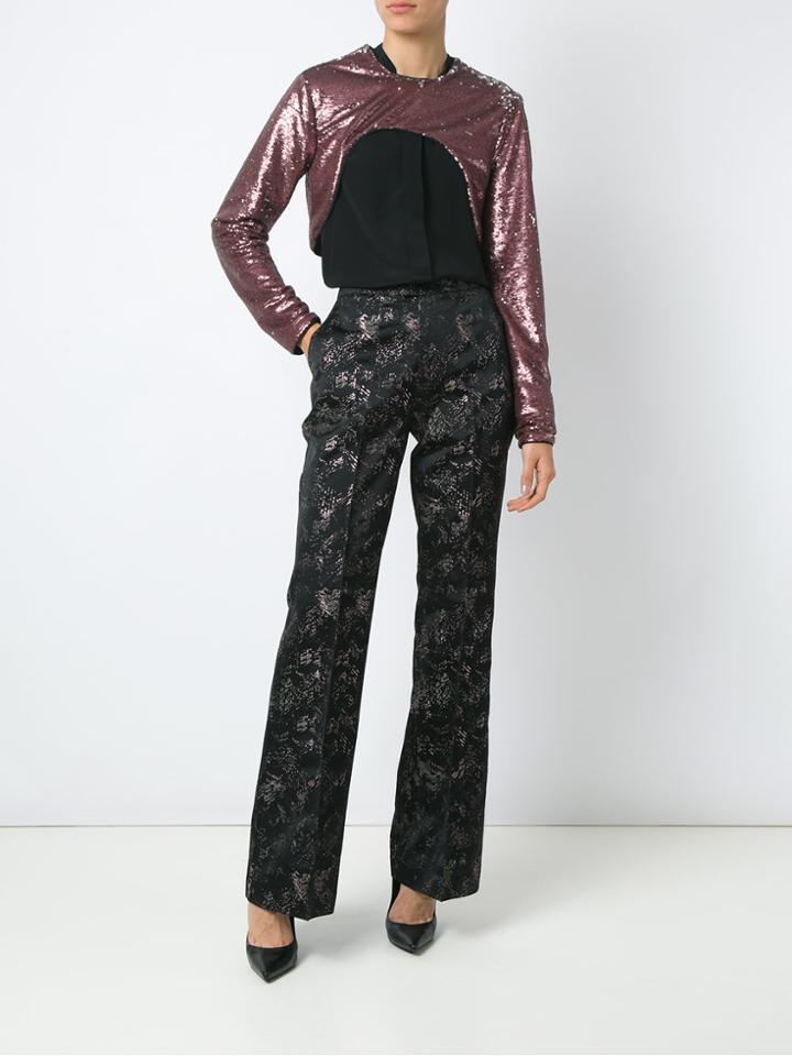 Tufi Duek Printed Flared Trousers - Unavailable
