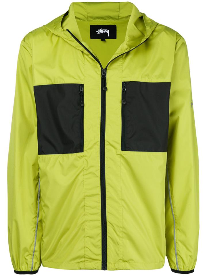 Stussy Double Pocket Zip Jacket - Green