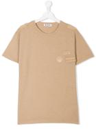 Dondup Kids Military Patches T-shirt - Brown
