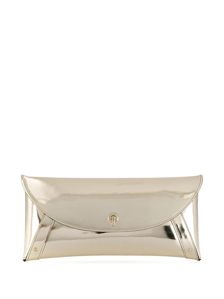 Casadei Envelope Clutch - Gold