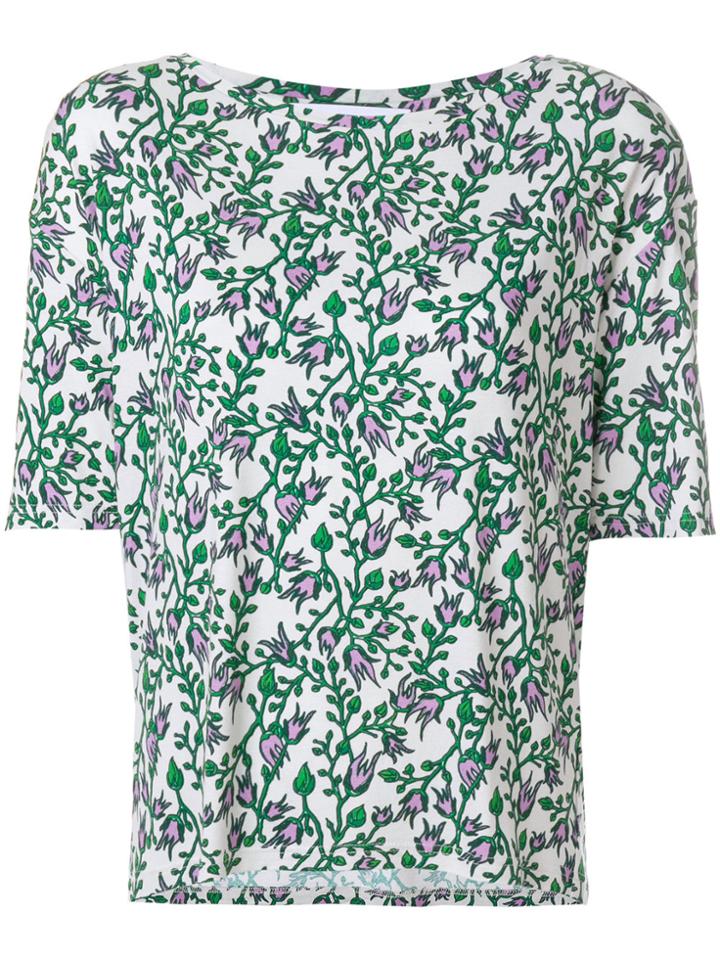 Christian Wijnants Floral Print T-shirt - White