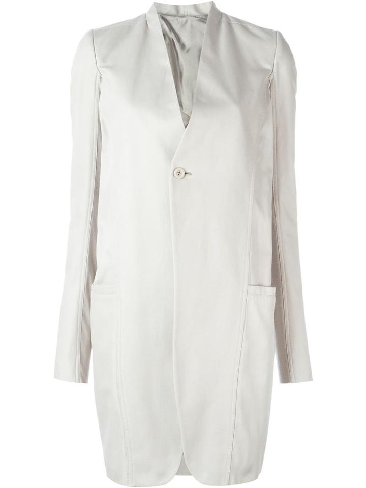 Rick Owens Long Fitted Jacket