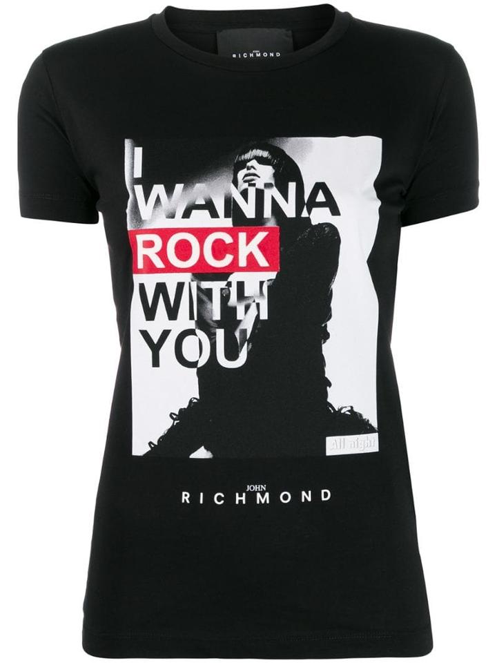 John Richmond 'rock With You' T-shirt - Black
