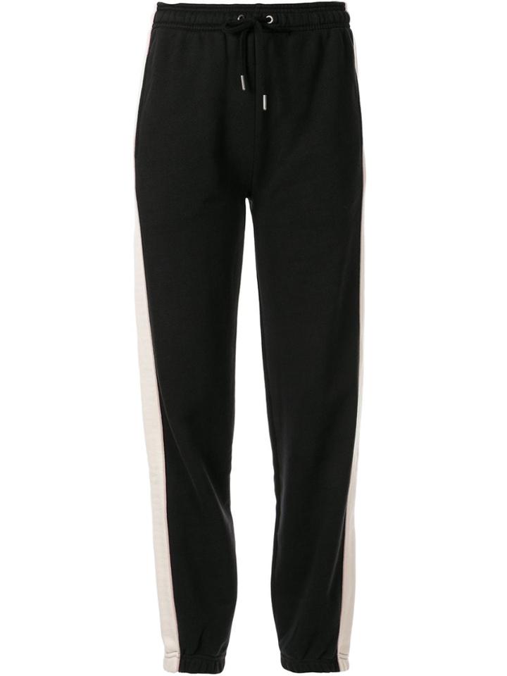 Alexa Chung Panelled Track Pants - Black