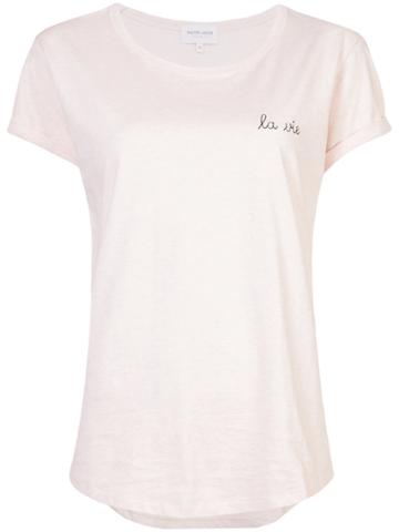 Maison Labiche La Vie T-shirt - Pink & Purple