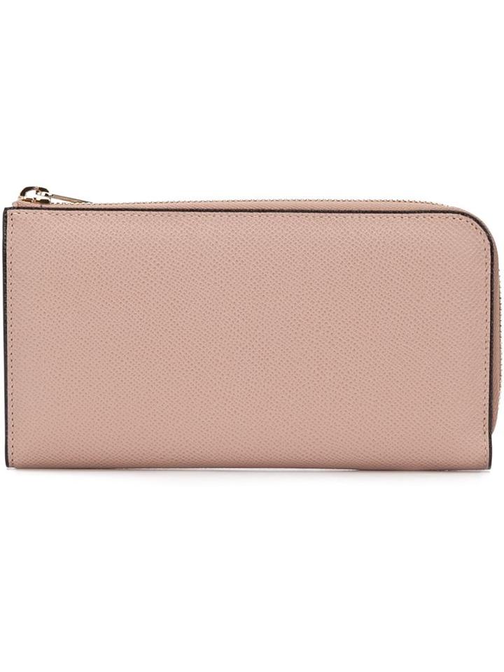 Valextra Zip Purse