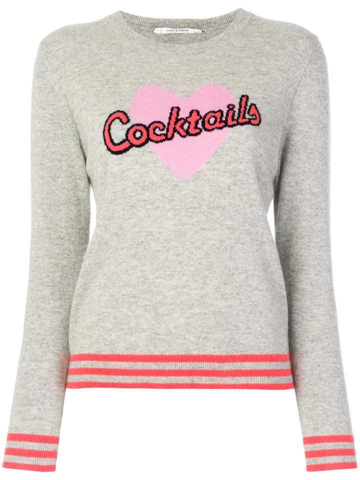 Chinti & Parker Cocktail Dream Jumper - Grey