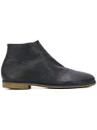 Guidi Rounded Toe Ankle Boots - Black