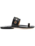 Calleen Cordero Embellished Sandals - Black
