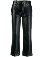 Each X Other Leather Tailored Trousers - Black