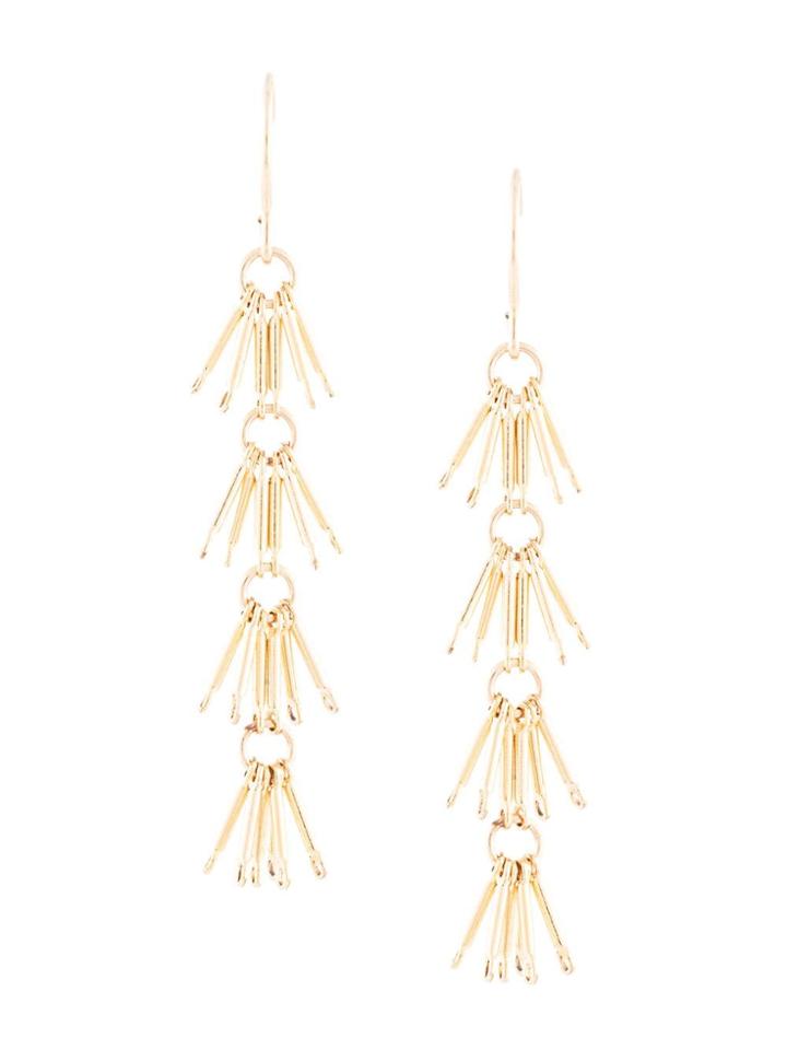 Petite Grand Lantern Earrings - Gold