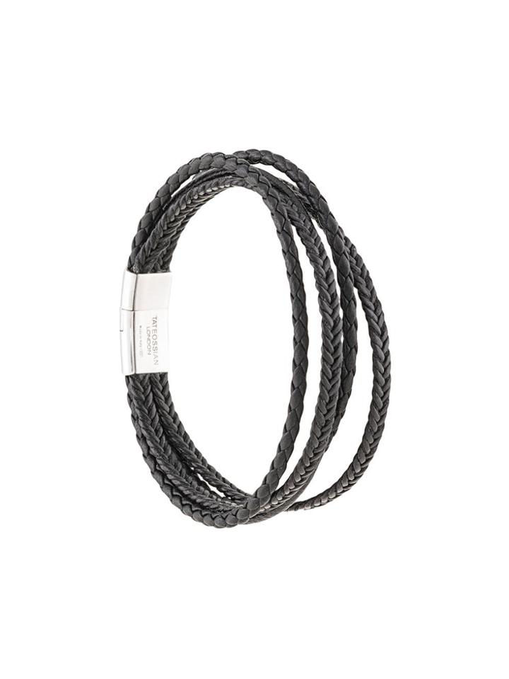 Tateossian Wrap Bracelet - Black