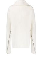 Thom Krom Ribbed Roll Neck Sweater - Neutrals
