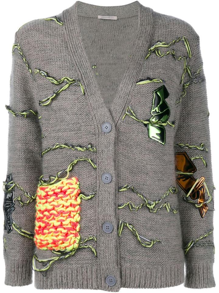 Christopher Kane Sewing Class Embellished Cardigan