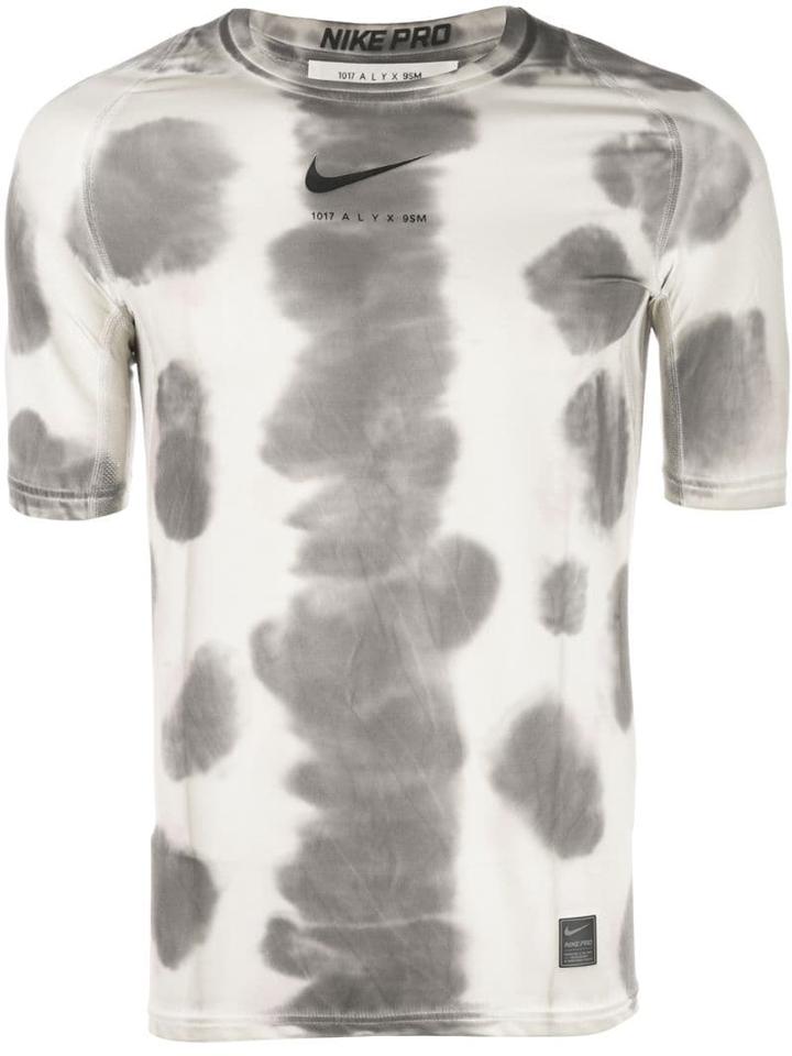 1017 Alyx 9sm X Nike Pro Faded Effect T-shirt - Neutrals