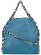 Stella Mccartney - Falabella Mini Bag - Women - Artificial Leather/polyester - One Size, Blue, Artificial Leather/polyester