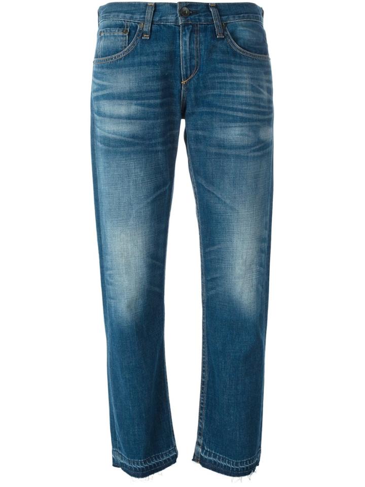 Rag & Bone /jean Boyfriend Jeans - Blue