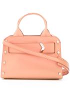 Jimmy Choo Lockett Tote, Women's, Pink/purple, Calf Leather