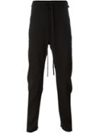 Lost & Found Ria Dunn Darted Slim Pants, Men's, Size: Medium, Black, Cotton/spandex/elastane