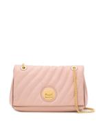 Coccinelle Quilted Cross-body Bag - Pink