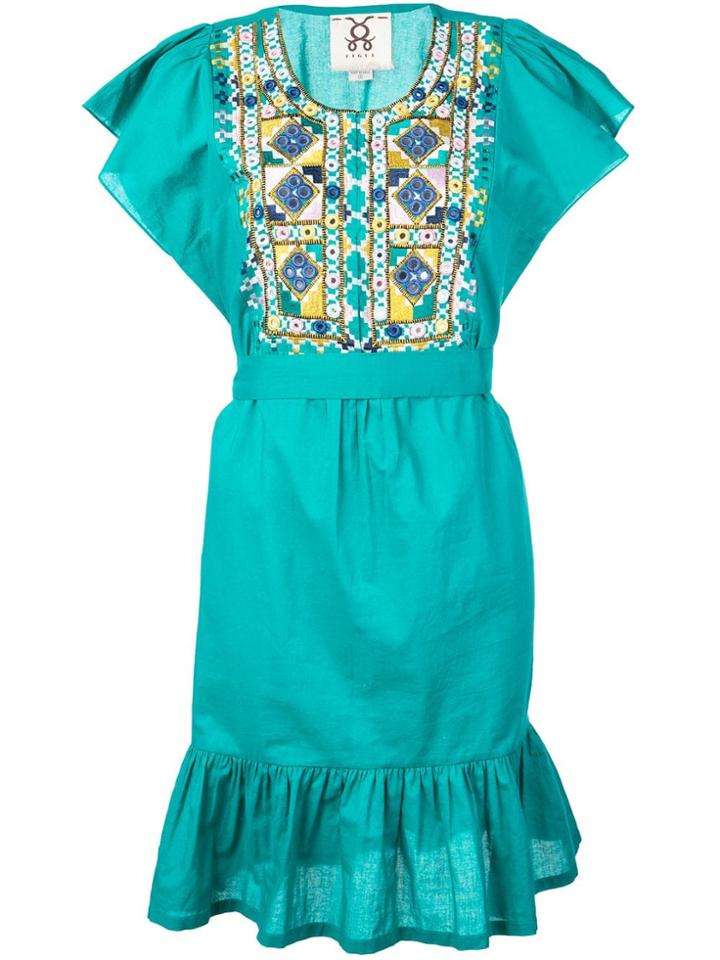 Figue Florian Dress - Green