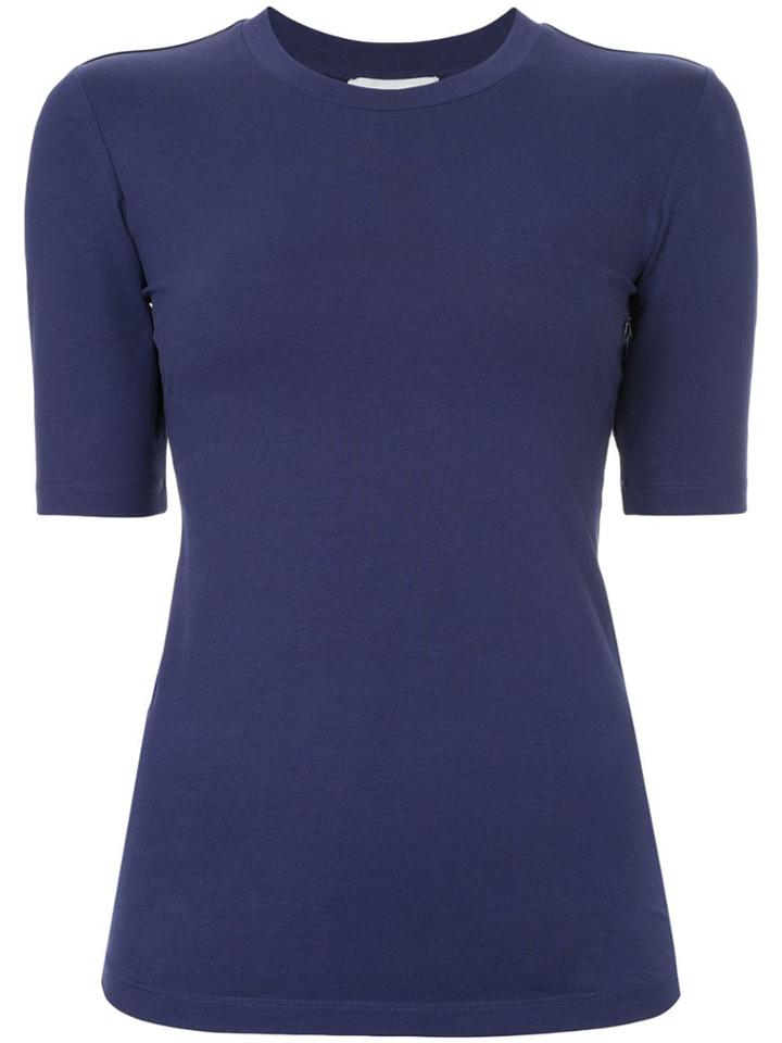 Ck Calvin Klein Compact Stretch Jersey T-shirt - Blue