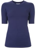 Ck Calvin Klein Compact Stretch Jersey T-shirt - Blue