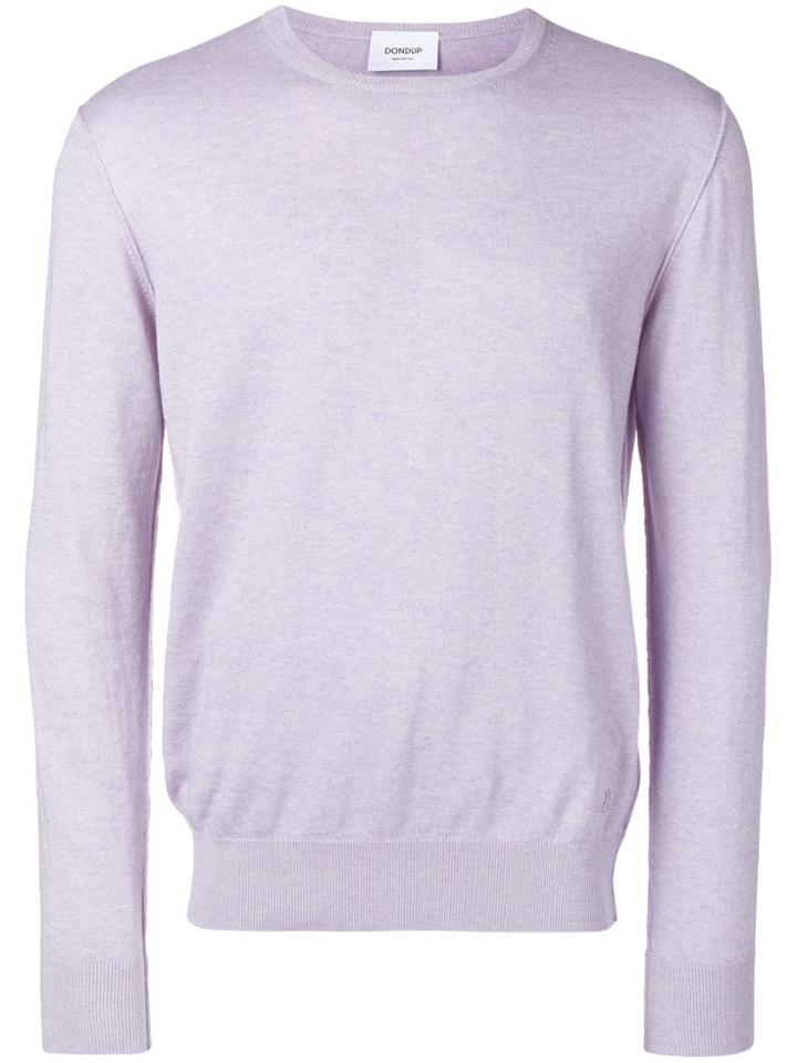 Dondup Knit Crew Neck Sweater - Blue