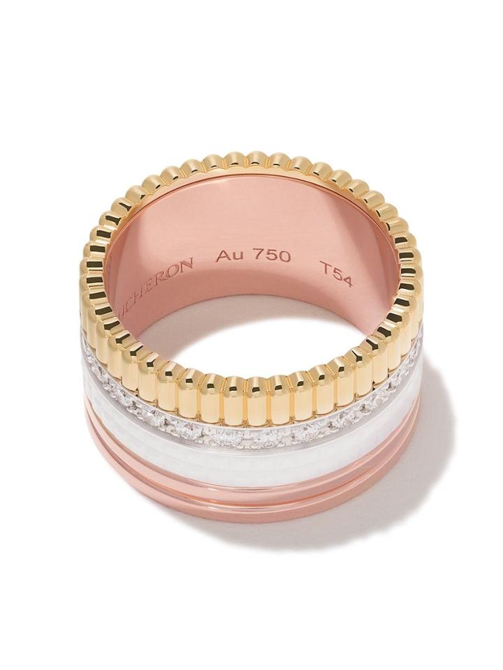 Boucheron Quatre White Version Large Ring - 3g