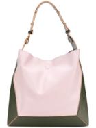 Marni Colour Block Tote - Pink & Purple