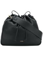 Jil Sander Large Bucket Tote Bag - Black