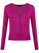 Talie Nk Knit Cardigan, Women's, Size: P, Pink/purple, Viscose