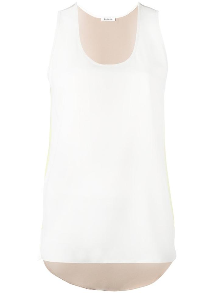 P.a.r.o.s.h. Pantera Top, Women's, Size: Large, Nude/neutrals, Polyester