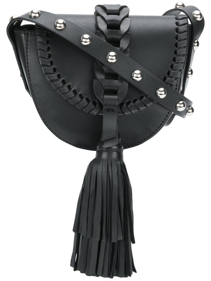 Red Valentino Flap Crossbody Bag - Black