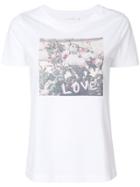 Chinti & Parker Roses Print T-shirt - White