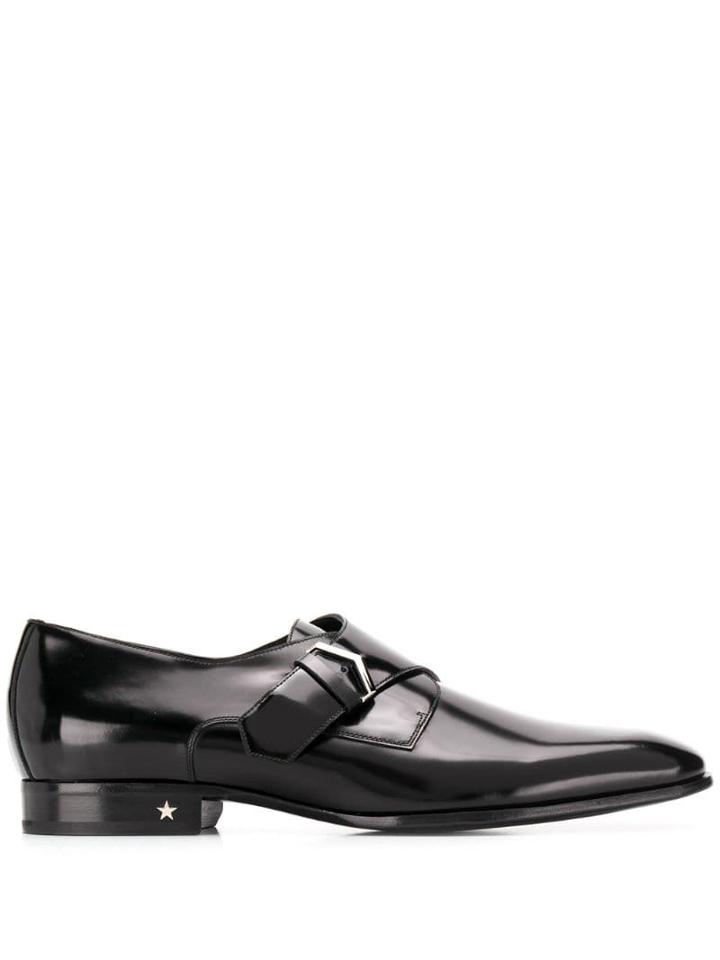 Jimmy Choo Salle Monk Shoes - Black