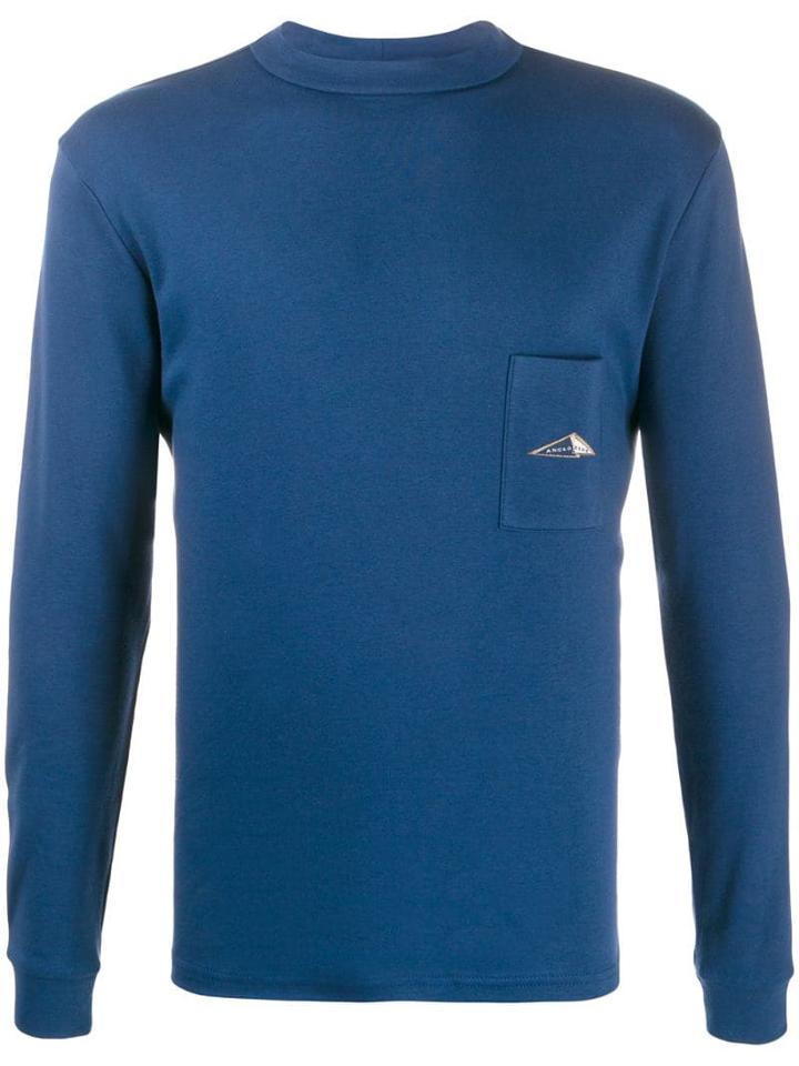 Anglozine Zine Long Sleeve T-shirt - Blue