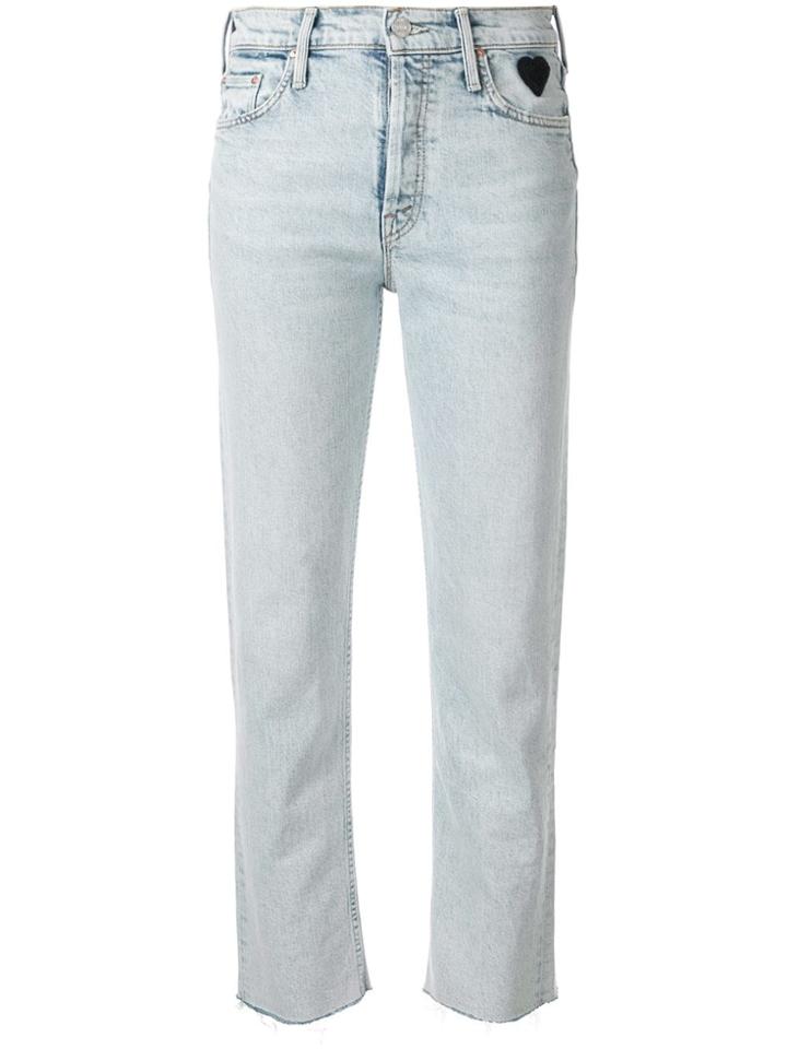 Mother Straight-leg Jeans - Blue