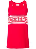 Iceberg Logo Tank Top - Red