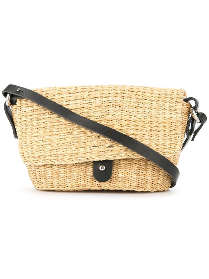 Muun Lolita Flap Shoulder Bag - Brown