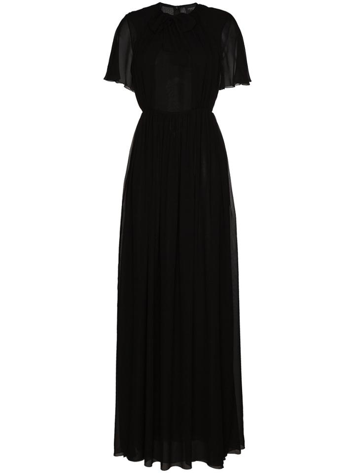 Giambattista Valli Silk Knot Gown - Black