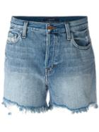 J Brand - Ivy Denim Shorts - Women - Cotton - 24, Women's, Blue, Cotton