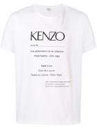 Kenzo Logo Invitation Print T-shirt - White