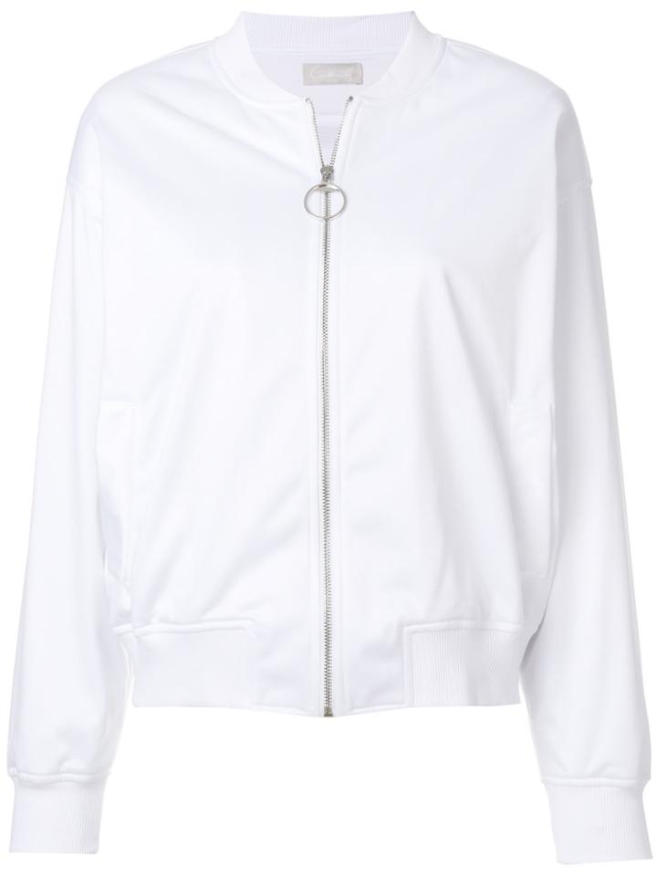 Constance C The Hero Bomber Jacket - White
