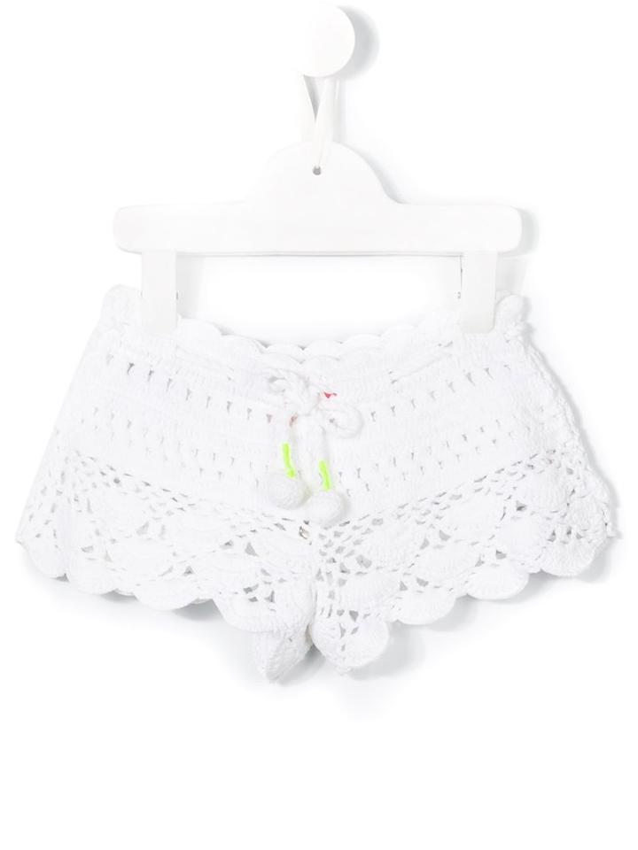Sunuva - Crochet Shorts - Kids - Cotton - 11 Yrs, White
