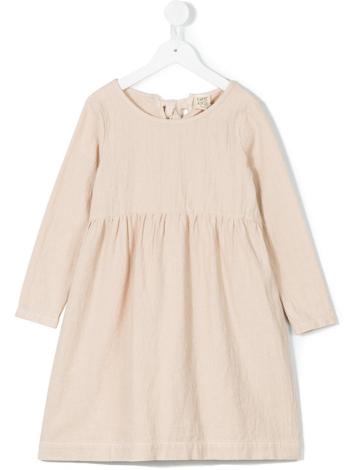 Caffe' D'orzo - Tullia Dress - Kids - Cotton - 2 Yrs, Nude/neutrals