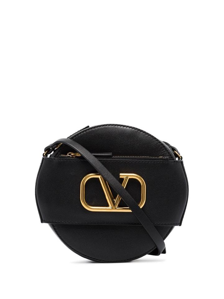 Valentino Valentino Garavani Vlogo Circular Cross-body Bag - Black